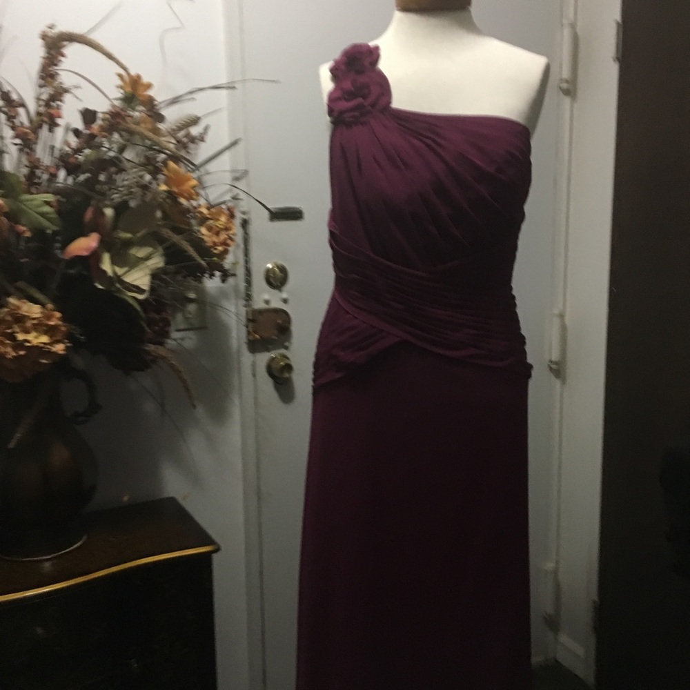 David Bridal bridesmaids gown